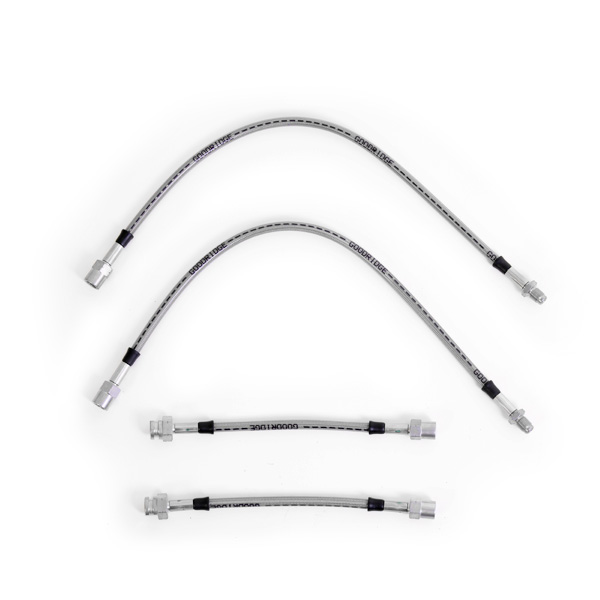 Kit 4 flexibles de frein aviation Renault Megane 2