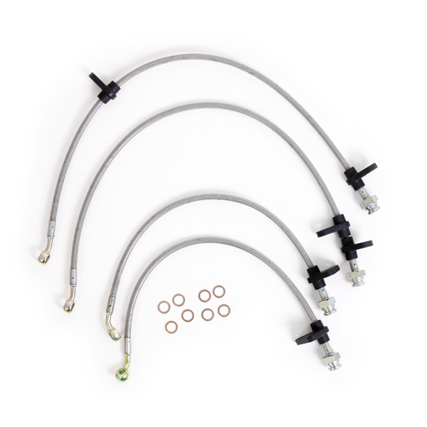 Kit 4 flexibles de frein aviation Honda S2000 � partir de 2005