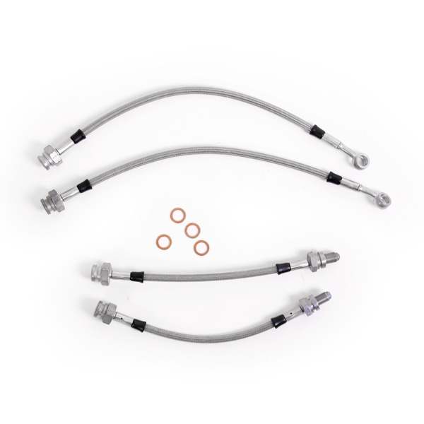 Kit 4 flexibles de frein aviation Opel Calibra Turbo 4x4
