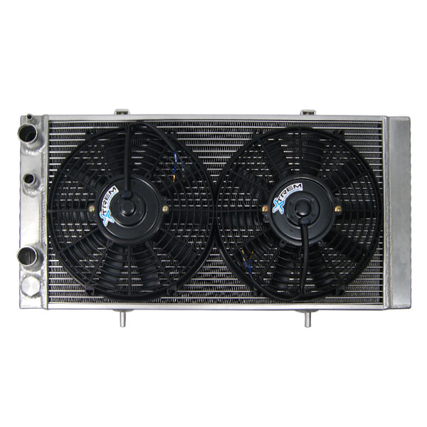 Radiateur aluminium Renault Clio 3 F2000-14 montage injection 4 papillons