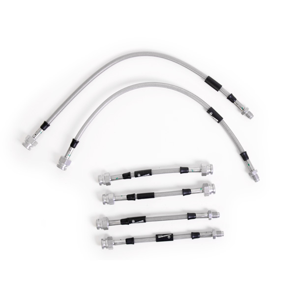 Kit 6 flexibles de frein aviation Fiat Barchetta sans ABS