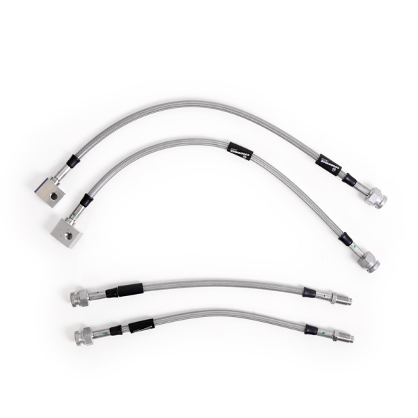 Kit 4 flexibles de frein aviation Nissan Skyline GT-R32 et R33