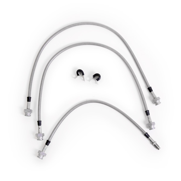 Kit 3 flexibles de frein aviation Opel Commodore A jusqu'� 1971