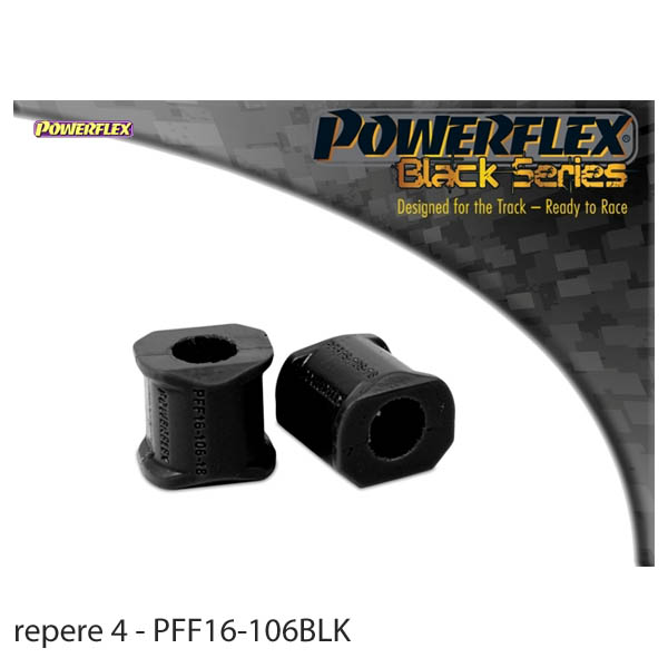 Silent blocs comptition polyurthane Fiat Uno