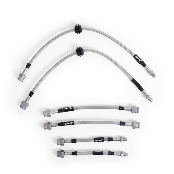 Kit 6 flexibles de frein aviation Fiat Punto EVO tous mod�les