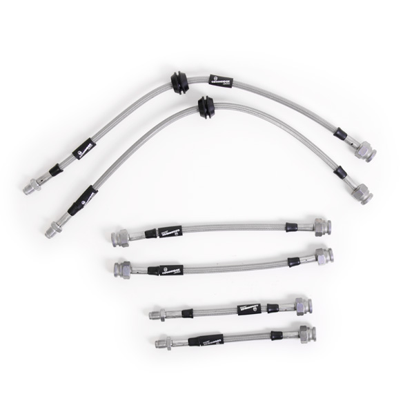 Kit 6 flexibles de frein aviation Fiat Grande Punto Abarth