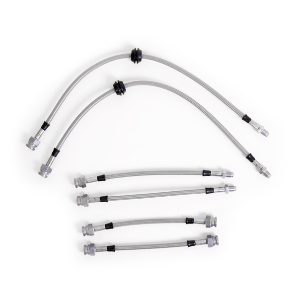 Kit 6 flexibles de frein aviation Fiat Punto MK2 - Freins Arri�res Disques