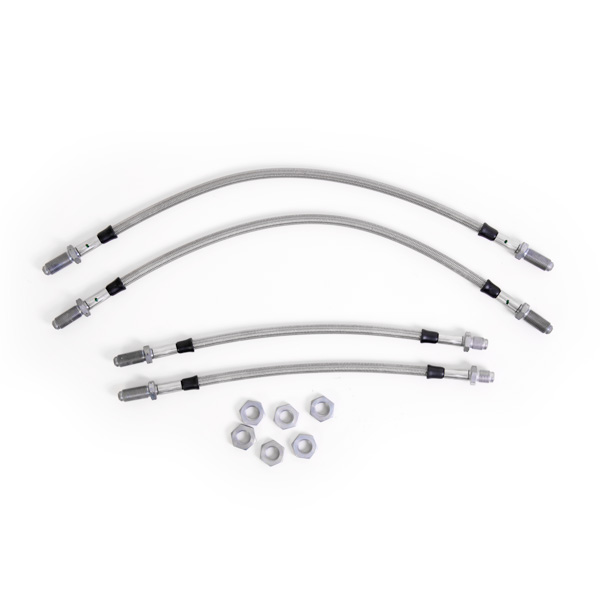 Kit 4 flexibles de frein aviation Lotus Esprit S1