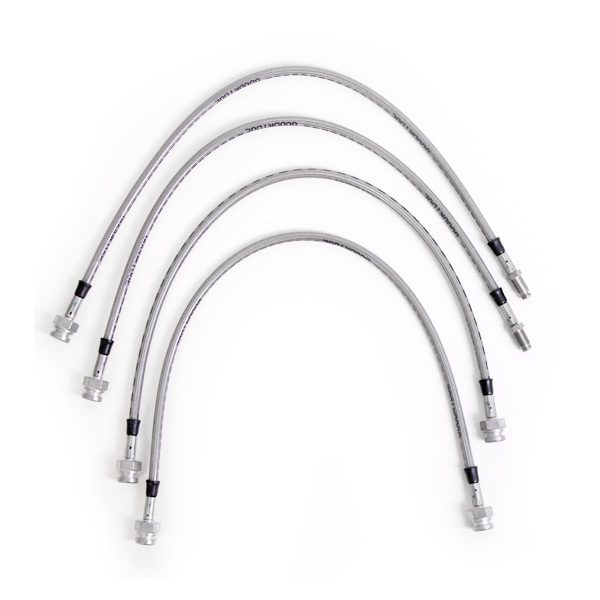 Kit 4 flexibles de frein aviation Nissan 200SX Type M14