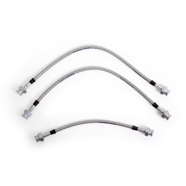 Kit 3 flexibles de frein aviation Opel Ascona B - Montage �triers fixes