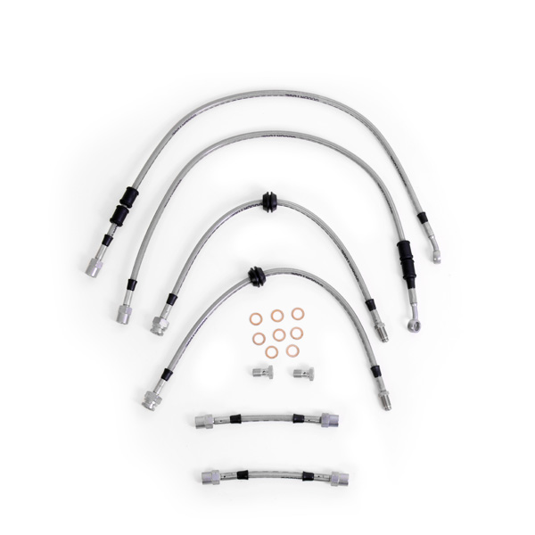 Kit 6 flexibles de frein aviation Renault Megane 4 RS - BV manuelle