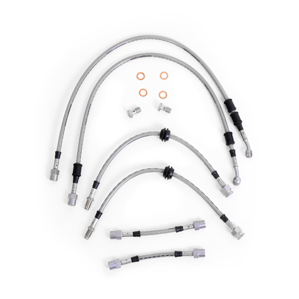 Kit 6 flexibles de frein aviation Renault Megane 4 RS - BV automatique