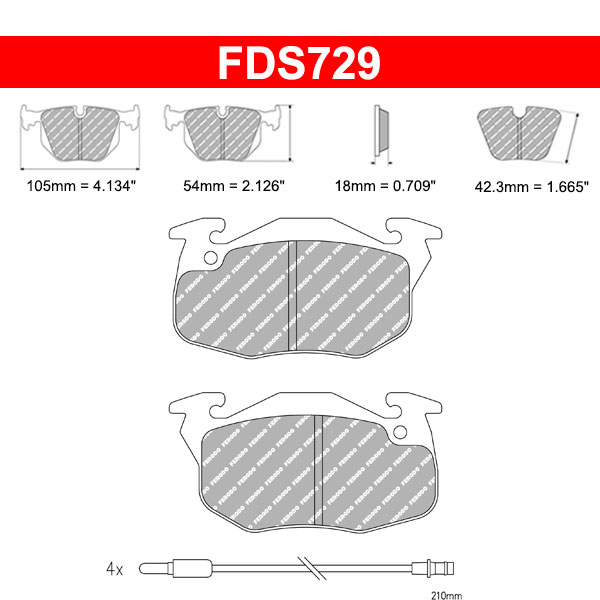 Plaquettes de frein Citron Saxo 1.4 VTS