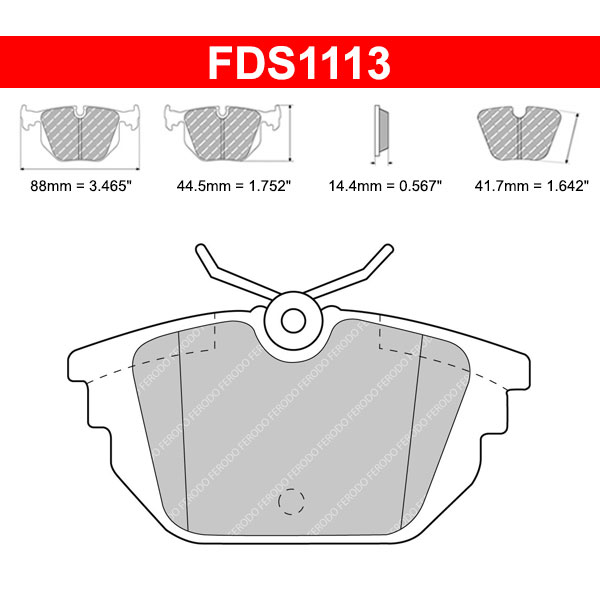Plaquettes de frein Lancia Dedra 2.0 SW Integrale