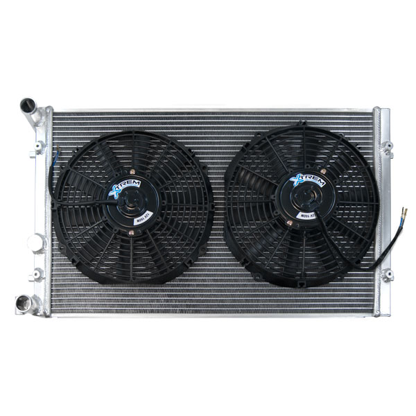 Radiateur aluminium Volkswagen Golf Mk4 GTI - gros volume - connexions emmanchement