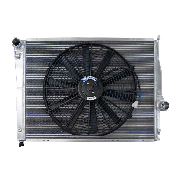 Radiateur aluminium BMW E46 sauf M3 - Connexion durites type origine