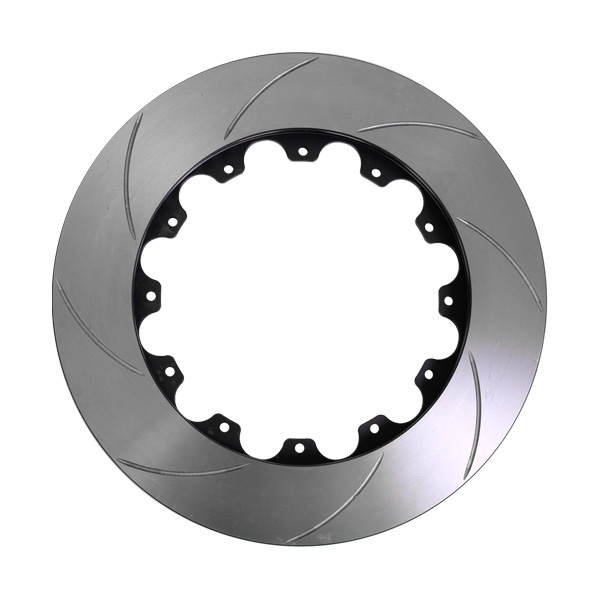 2 disques de frein sur bol rainur�s Renault Clio 3 R3 Max Evo1 Asphalte