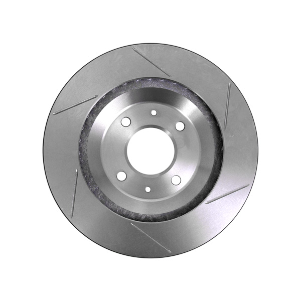 2 Disques de frein avec bol int�gr� rainur�s Peugeot 206 RC GrA Version terre - 292X22mm - avant