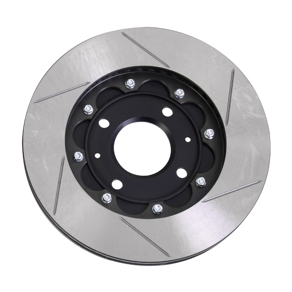 Ensemble 2 disques de frein sur bol rainurs + bols Peugeot 106 F2000