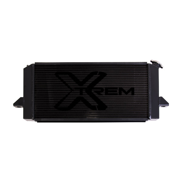 Radiateur aluminium Talbot Simca Rallye - Gros volume - noir mat