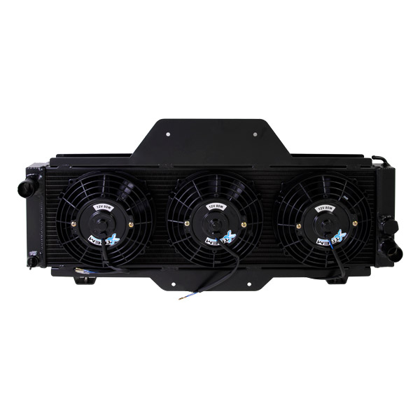 Radiateur aluminium Alpine A310 V6 - Gros volume - noir mat