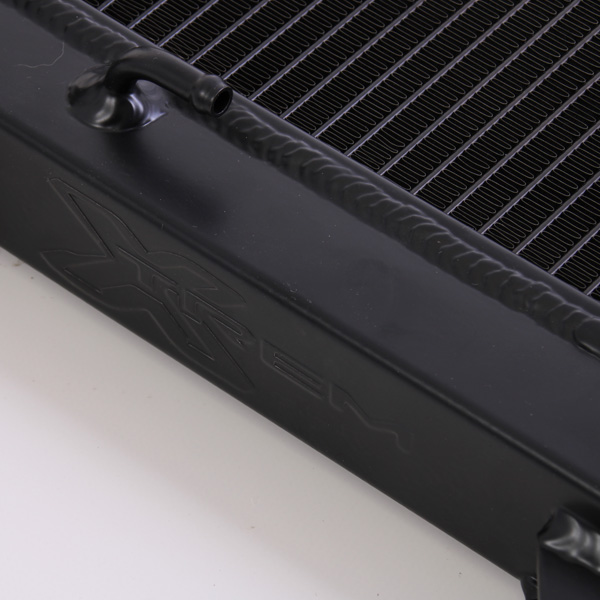 Radiateur aluminium Opel Manta - noir mat