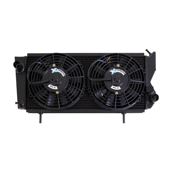Radiateur aluminium Talbot Samba Rallye - noir mat
