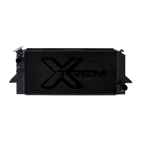 Radiateur aluminium Talbot Simca Rallye - noir mat
