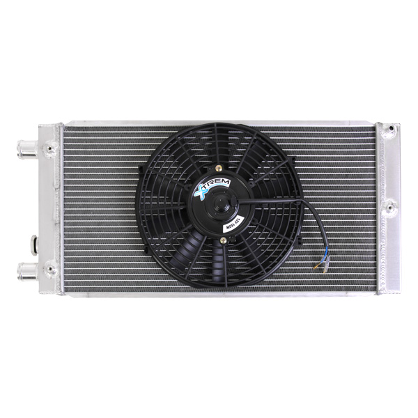 Radiateur universel tout aluminium boitier 615x300x50mm