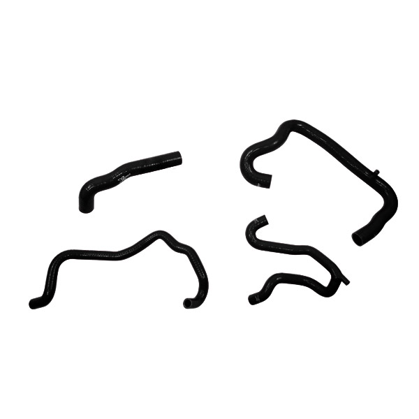 Kit 4 durites refroidissement silicone Peugeot 106 1.3 Rallye phase 1 - sans modine