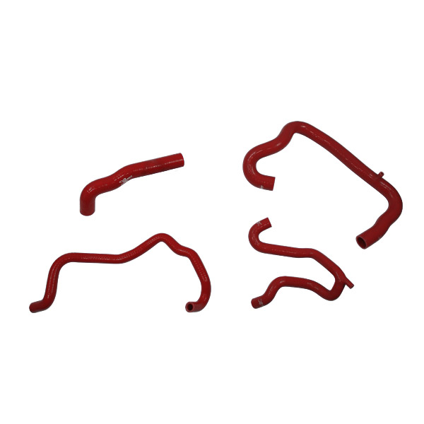 Kit 4 durites refroidissement silicone Peugeot 106 1.3 Rallye phase 1 - sans modine