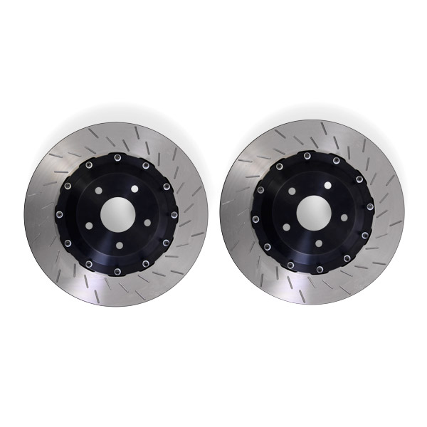 Ensemble 2 disques de frein sur bol rainurs + bols Renault Clio 5 Cup