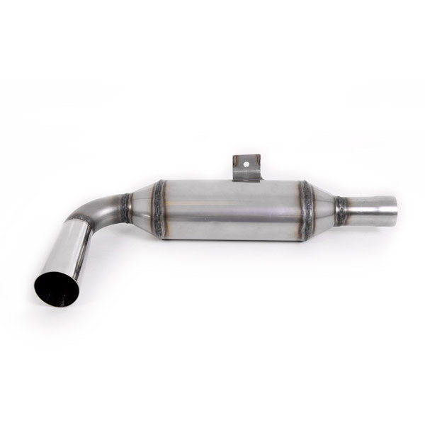 Silencieux transversal inox Alpine A110 1600S sortie  gauche diamtre 50mm