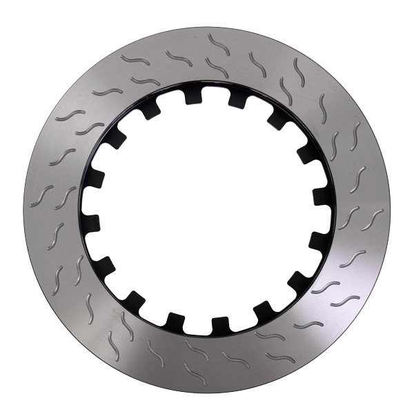 2 disques de frein sur bol rainur�s Citro�n C3 R5 Asphalte - 355X32mm - Arri�re