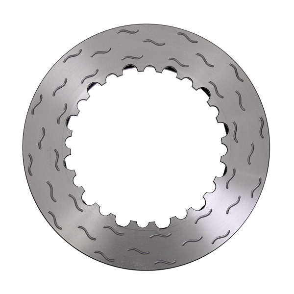 2 disques de frein sur bol rainur�s Citro�n DS3 F2000 type R3 - 330x30mm