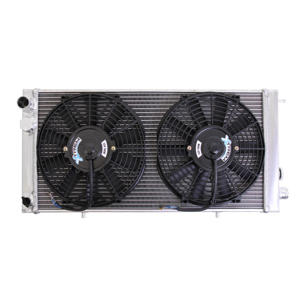 Radiateur aluminium Peugeot 106 S16 montage injection 4 papillons