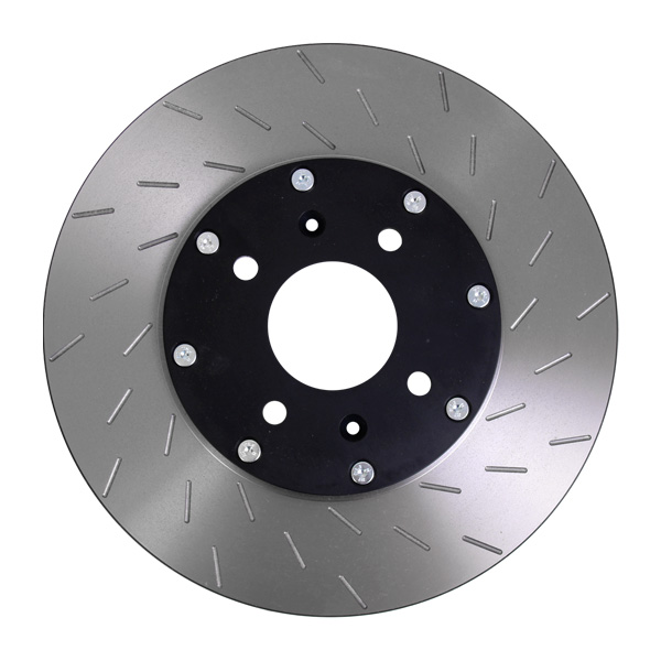 Ensemble 2 disques de frein sur bol rainur�s + bols Peugeot 106 F2000 300x28mm