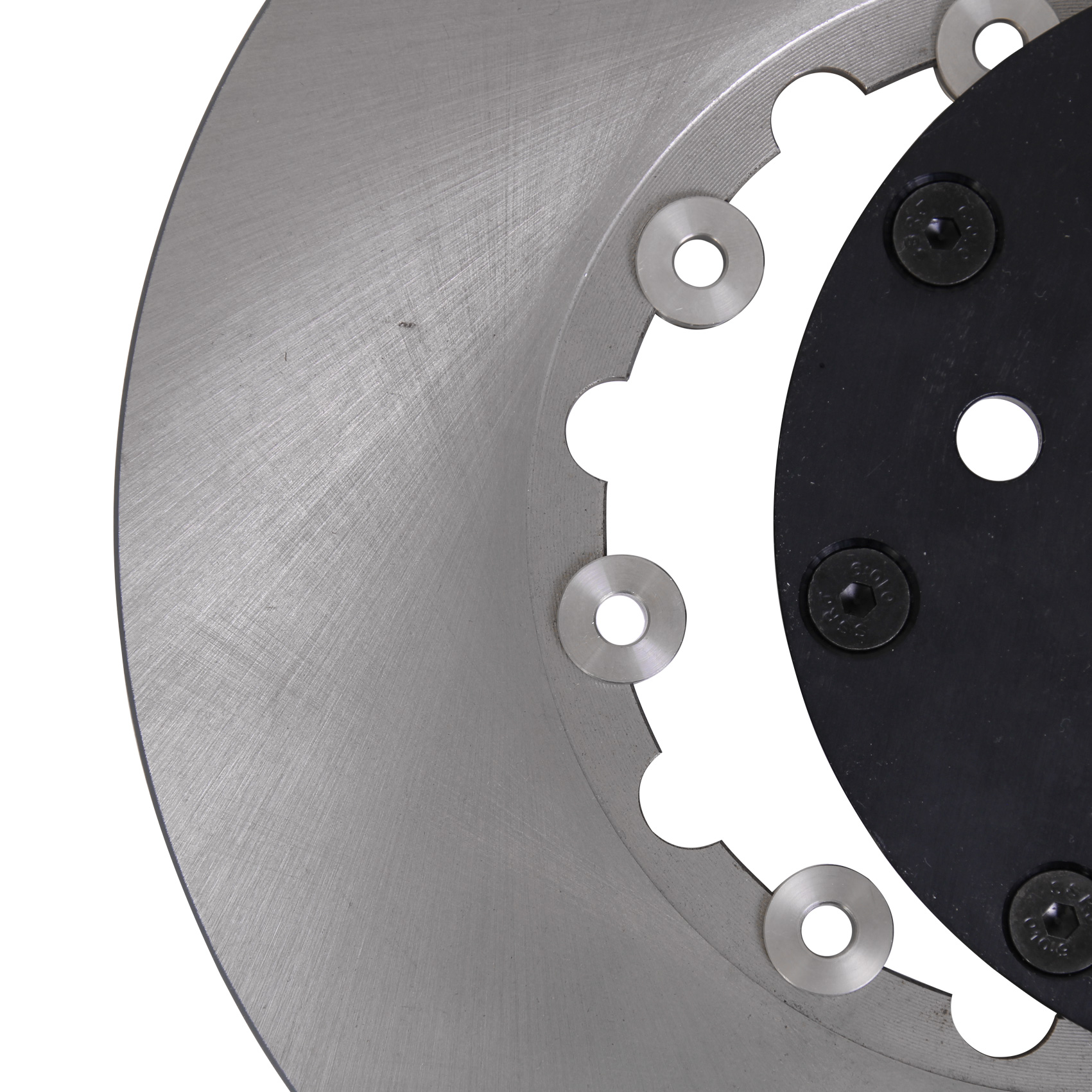 Ensemble 2 disques de frein sur bol lisses + bols Citro�n C2 R2 Max Asphalte - Avant