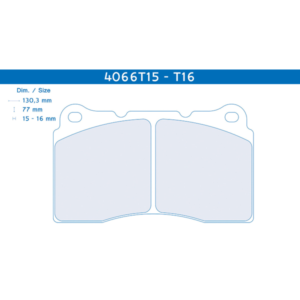 Plaquettes de frein Citro�n C2 R2 Max - Asphalte