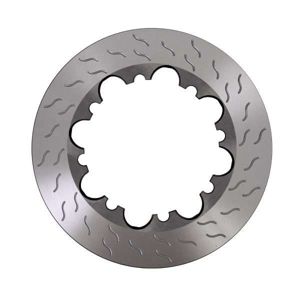 2 disques de frein sur bol rainur�s Citr�en DS3 R3 - Arri�re - 300x8mm