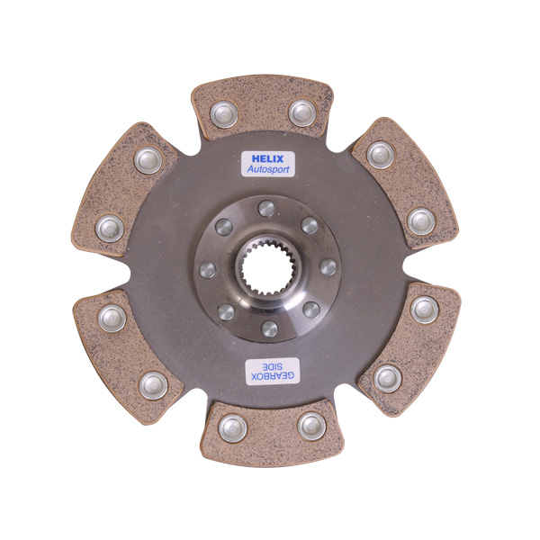 Disque embrayage renforc� 184 mm c�rametallique 6 patins