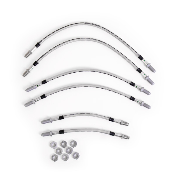 Kit 6 flexibles de frein aviation Ford Sierra Cosworth et 4x4