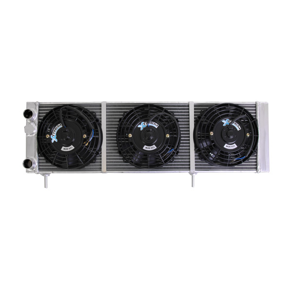 Radiateur aluminium Renault Clio 2 RS F2000 montage injection 4 papillons Super Bas