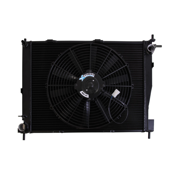 Radiateur aluminium Renault Clio 3 R3 Max - Noir mat