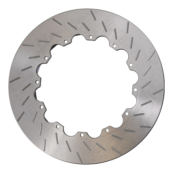 2 disques de frein sur bol rainur�s Renault Clio RS F2000 - arri�re - 265x9.6mm