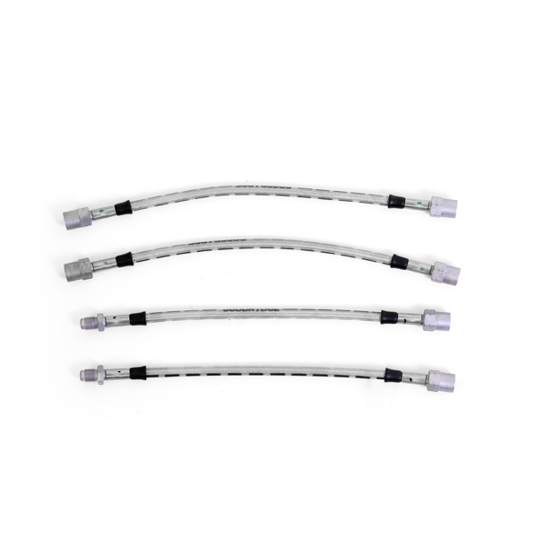 Kit 4 flexibles de frein aviation Renault Clio 1
