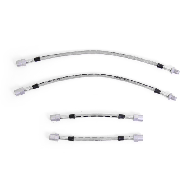 Kit 4 flexibles de frein aviation Renault Clio 2