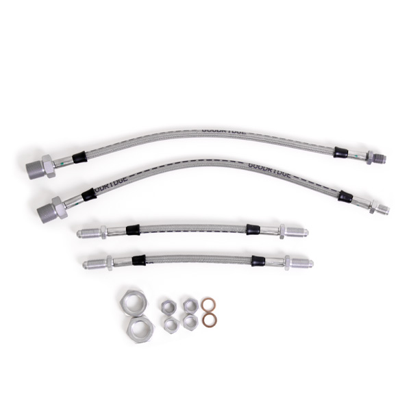 Kit 4 flexibles de frein aviation Austin Mini tous mod�les de 1968 � 1984