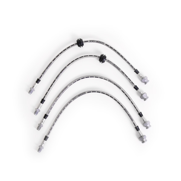 Kit 4 flexibles de frein aviation Alfa Romeo 156 sauf GTA