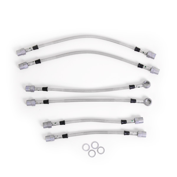 Kit 6 flexibles de frein aviation Audi A4 et S4 - A partir de 2000